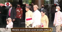 10 Potret Detik-Detik Kaesang dan Erina Gudono Sah Jadi Suami Istri, Tebar Ekspresi Kocak - Beri Simbol Sarangheyo Saat Calon Istri Hadir
