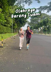 8 Potret Dimas Seto dan Dhini Aminarti, Ikut Donasi Buat Palestina - Salurkan Bantuan Lewat Kegiatan Olahraga Lari 