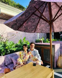 8 Potret Farah Quinn Liburan Bersama Suami Baru di Bali, Tampil Serasi Bak Barbie & Ken - Netizen Salfok pada Hal Ini