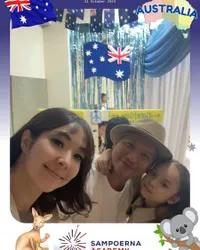 8 Potret Gading Marten dan Gisella Anastasia Akur Dampingi Gempi di Acara UN Day 2023