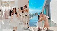 8 Potret Gaya Kondangan Artis Saat Bersama Anaknya, Penampilannya Sukses Curi Perhatian