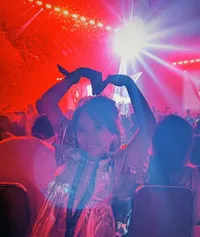 8 Potret Gempi Nonton Fan Meeting Lisa BLACKPINK di Jakarta, Ditemenin Gading Marten