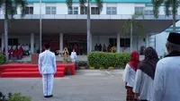 8 Potret Gerhard Reinaldi Situmorang, Suami Astrid Tiar yang Jadi Pemimpin Upacara saat Hari Kemerdekaan