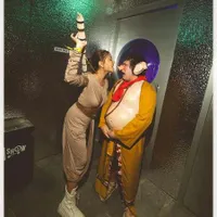8 Potret Keanu Agl dan Tara Basro Dapat Best Costumes di Aries Party, Jadi Cu Pat Kai - Po di Teletubbies