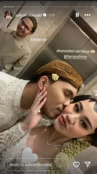 8 Potret Kegiatan Thariq Halilintar dan Aaliyah Massaid Usai Sah Menikah, Pamer Ciuman Romantis - Momen Tidur Siang Bareng Disorot
