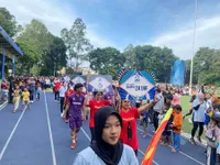 8 Potret Keseruan Penutup Rangkaian Bestie Indosiar, Ada Gunawan dan Selfi Yamma di Jakarta - Nia dan Reza Meriahkan Tangerang