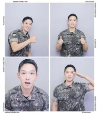 8 Potret Kevin Oh yang Baru Pulang Wamil, Pamer Momen Manis Bareng Gong Hyo Jin - Foto Peluk Mesra Bikin Baper