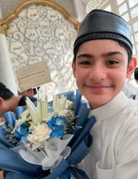 8 Potret King Faaz Wisuda Tahfidz Juz 27, Didampingi Fairuz A Rafiq dan Sonny Septian