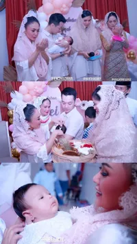 8 Potret Krisdayanti dan Yuni Shara di Acara Akikah Keponakan, Penampilan Cantik Nan Anggun Banjir Pujian