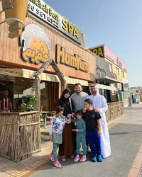 8 Potret Liburan Shireen Sungkar dan Teuku Wisnu di Dubai, Nikmati Sunset Romantis di Gurun Pasir