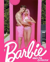 8 Potret Lucinta Luna Jadi Barbie, Hot Pakai Underwear Pink - Tunangan Disebut Mirip Boneka Ken Asli