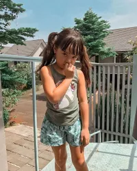 8 Potret Menggemaskan Gempi Berpose Bak Harley Quinn, Disebut Sudah ABG - Makin Mirip Gisel