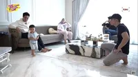 8 Potret Menggemaskan Kiano Ketemu Baby Ukkasya Untuk Pertama Kalinya, Elus-Elus Kepala Sampai Remas Muka