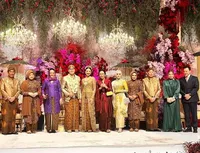 8 Potret Mulan Jameela Hadiri Pernikahan Rekan Kerja, Nggak Kalah Cantik Dari Mempelai