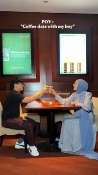 8 Potret Mulan Jameela Nongkrong Bareng Daffi Anak Lelakinya, Asyik Banget