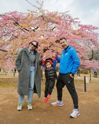 8 Potret Nagita Slavina dan Raffi Ahmad Liburan ke Jepang Tanpa Rafathar, Ikut Tokyo Marathon