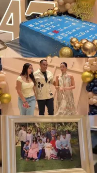 8 Potret Nia Ramadhani Rayakan Ulang Tahun Ardi Bakrie, Full Keluarga Besar Hadir