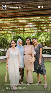 8 Potret Penampilan Dinda Hauw di Pernikahan Ashilla Eks Blink, Saking Cantiknya Bikin Rey Mbayang Typo