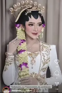 8 Potret Penampilan Menawan Bella Bonita di Resepsi Setelah Akad, Sudah Mewah Banget Meski Belum Acara Utama