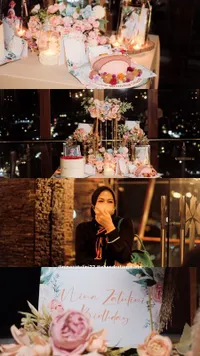 8 Potret Perayaan Ulang Tahun ke-30 Nina Zatulini, Dapat Surprise Dinner Romantis dari Suami Tercinta