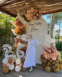 8 Potret Perayaan Ulang Tahun Kesha Ratuliu yang ke-26, Pesta Sederhana Bareng Suami & Anak