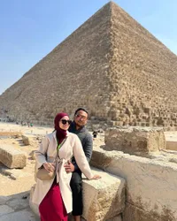 8 Potret Perjalanan Meisya Siregar dan Bebi Romeo Kunjungi Al Aqsa, Nangis di Bukit Sinai - Tempuh Perjalanan Darat ke Israel