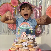 8 Potret Pesta Ulang Tahun Nala Anak Ketiga Mona Ratuliu, Penuh Warna Pink yang Serba Manis