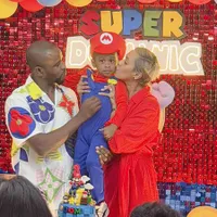 8 Potret Pesta Ulang Tahun Saint Dominic Putra Kimmy Jayanti, Meriah Bertema Super Mario