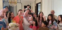 8 Potret Pesta Ultah ke-28 Syahnaz Sadiqah, Dekorasi Serba Pink - Si Kembar Zayn dan Zunaira Curi Perhatian
