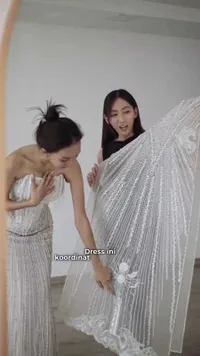 8 Potret Raissa Ramadhani Fitting Baju Resepsi Pernikahan, Detailnya Punya Makna Mendalam