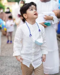 8 Potret Reynand Messi, Putra Afdhal Yusman yang Makin Ganteng - Fotogenik dan Penyayang Binatang