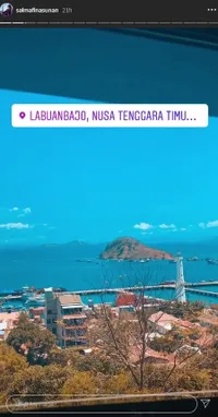 8 Potret Salmafina Sunan Liburan Bareng Pacar Bule ke Labuan Bajo, Nginap di Hotel Mewah - Pamer Ciuman di Dalam Goa