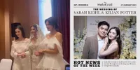 8 Potret Seleb di Pernikahan Sarah Keihl, Ria Ricis Datang Tanpa Teuku Ryan - Ranty Maria Jadi Bridesmaid