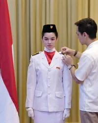 8 Potret Shaista Anak Rionaldo Stockhorst Jadi Paskibra di Sekolah, Bikin Sang Ayah Haru dan Bangga