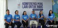 8 Potret Sheryl Sheinafia dan Daffa Wardana Siap Tuntaskan Misi Kemanusiaan Lewat World Marathon Majors 2025