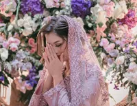 8 Potret Siraman dan Pengajian Atries Angel Mantan Chef Juna, Mewah Banget dengan Dekorasi Bernuansa Ungu