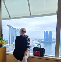 8 Potret Syahrini Nginep di Tempat Mewah Lagi, Masih Setia Tutupi Perut - Pemandangan Spektakuler