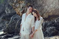 9 Foto Pernikahan Diasta Eks JKT48 dengan Pria Jepang, Romantis!