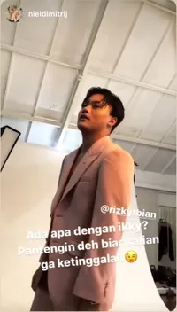 9 Momen Pemotretan Rizky Febian Untuk Lagu 'Cuek', Akhirnya Satu Proyek Bareng Anya Geraldine