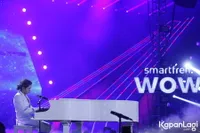 9 Momen Romantis Dul Jaelani dan Aaliyah Massaid di WOW Concert 2019