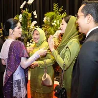 9 Potret Annisa Pohan Kondangan di Nikahan Sekar Tandjung Anak Akbar Tandjung, Circle Para Menteri dan Pejabat Kelas Tinggi