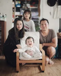 9 Potret Baby Curtis Ziggy Mars Anak Kedua Ringgo Agus dan Sabai Morscheck, Makin Menggemaskan Dengan Wajahnya yang Bulat