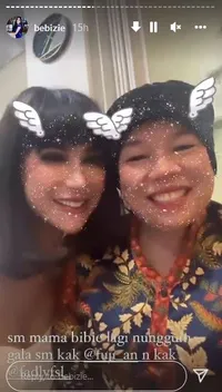 9 Potret Bebizie Dandan Mirip Vanessa Angel, Momong Gala yang Penuh Momen Haru - Dipanggil 'Mami'
