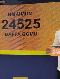 9 Potret Daffa Wardhana Pamer Momen Seru Ikut Jakarta Running Festival, Nikmati Half Marathon