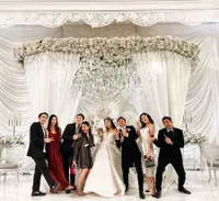 9 Potret Gaya Selebriti Saat Hadiri Pernikahan Felicya Angelista dan Caesar Hito, Ada Natasha Wilona - Verrel Bramasta