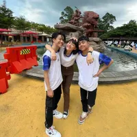 9 Potret Keseruan Finalis D'Academy 5 Main Wahana di Dufan, Sridevi Nempel Terus Sama Afan