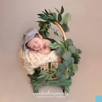 9 Potret Newborn Photoshoot Baby Balint Keponakan Mona Ratuliu, Jadi Pembalap dan Astronot Menggemaskan - Ikut Meriahkan Hari Kemerdekaan