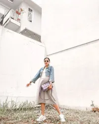 9 Potret OOTD Bumil Audi Marissa, Makin Cantik dan Stylish dengan Baby Bump yang Sudah Besar