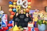 9 Potret Perayaan Ulang Tahun AHY ke-43, Gelar Syukuran Sederhana - Bertema Tema Bola Basket