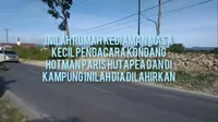9 Potret Rumah Masa Kecil Hotman Paris Hutapea, Luas dan Masih Kental dengan Suasana Zaman Dahulu - Orangtuanya Dikenal Pengusaha Bus Antar Kota